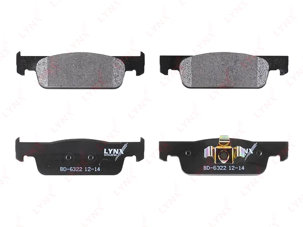 BD-6322 Колодки тормозные дисковые | перед | LYNXauto