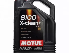 Моторное масло Motul 5W-30 8100 X-Clean+ 60L